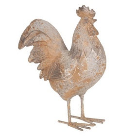 DEKORACJA KOGUT Rooster Cottage Rustic Styl Clayre & Eef